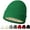 Grass Green, variant on Satin-Lined Beanie for Women & Men, Soft Acrylic Knit Winter Hat with Silk Lining, Slouchy Cuffed Design Beanie for Warmth & Hair Protection