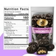 Superior Nut Chicago Dark Chocolate Covered Walnuts Gourmet Crunchy