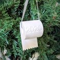 thumbnail image 4 of 2020 adornos para árboles de Navidad papel higiénico decoración colgante DIY saludos, 4 of 8