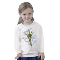 thumbnail image 3 of Awkward Styles Halloween Toddler Long Sleeve Shirt Mummy Hand Kids T-Shirt, 3 of 5