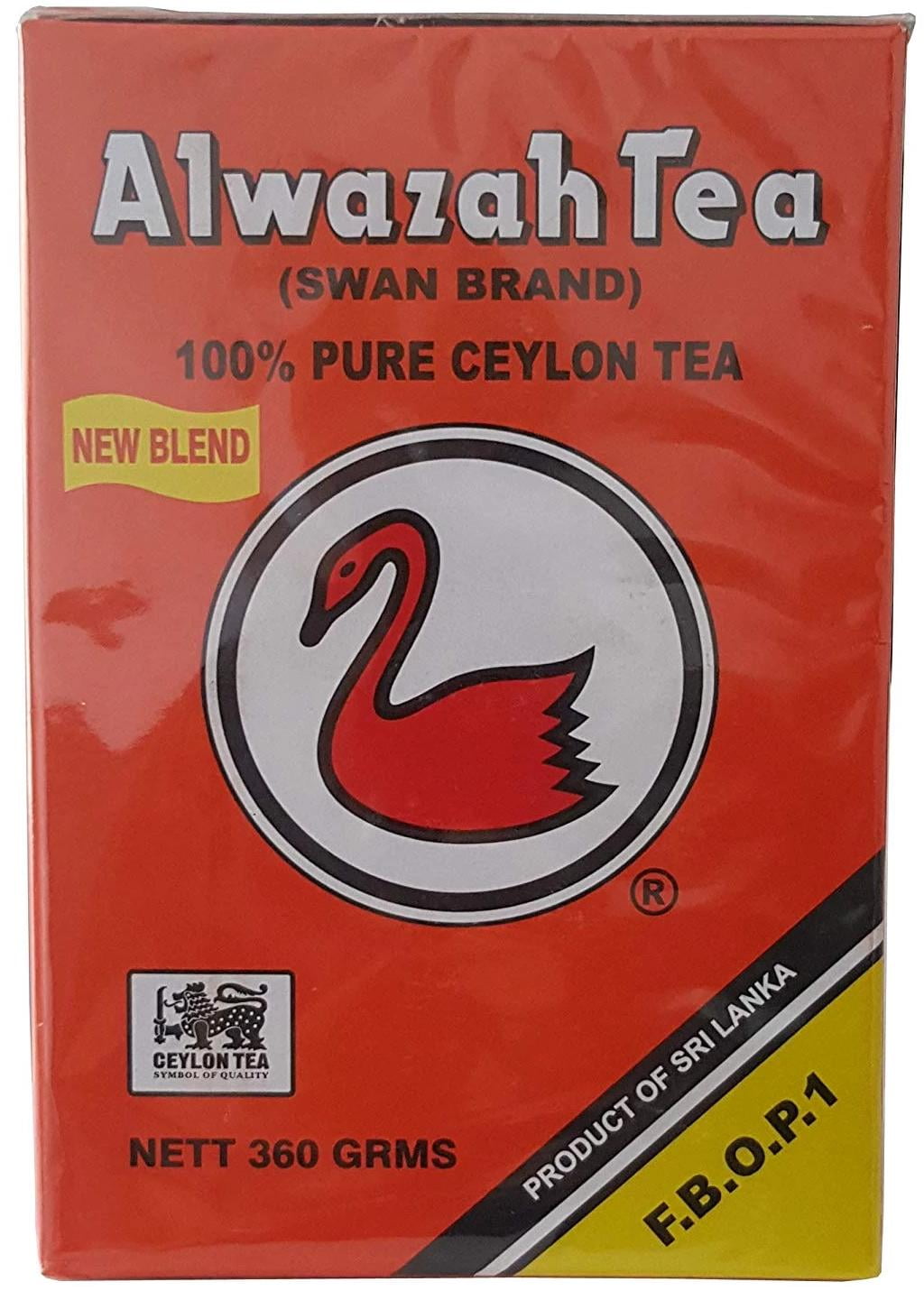 Alwazah Tea Swan Brand 100 Pure Ceylon Tea New Blend 360 G Walmart Com