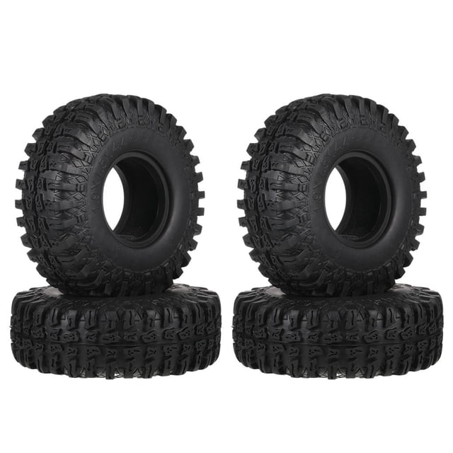 Bewildely Neumáticos de rueda de 114mmX42mm de 1,9 pulgadas para 1/10 TT02 Crawler altamente resistentes a aplastamientos Kits de construcción modelo