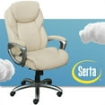 thumbnail image 4 of Serta Works Executive Office Chair with Active Lumbar Support Ivory White, 4 of 8