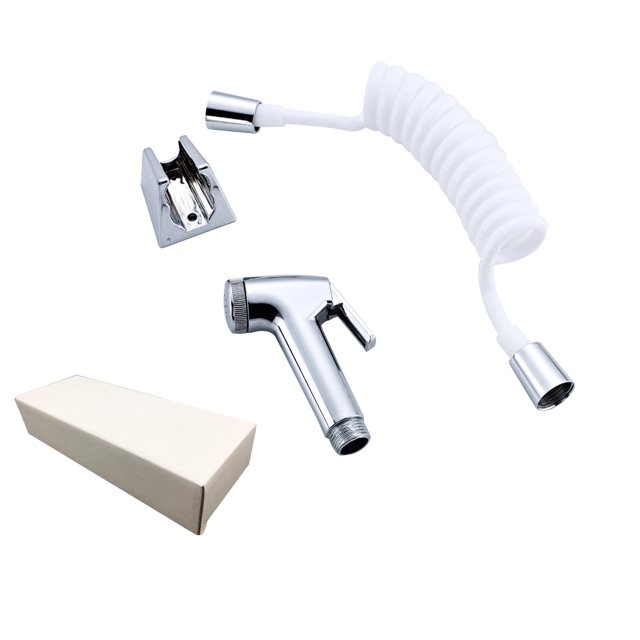 Pulverizador de agua para bidé de baño de mano, rociador de inodoro, soporte de pared, kit de manguera, accesorios de baño, manguera de plástico seitruly HA5354-02B