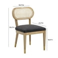thumbnail image 7 of Cosette Black Dining Chair, 7 of 7