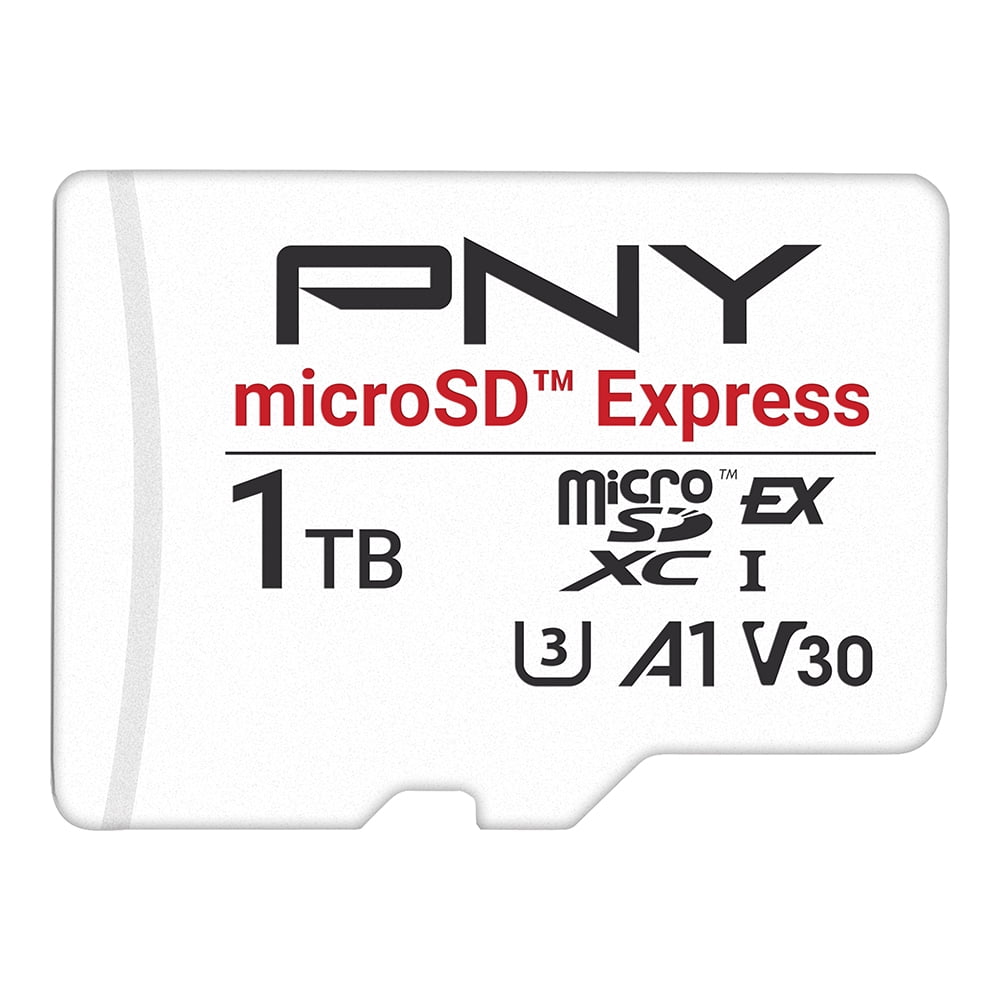 PNY microSD™ Express 512GB UHS-I U3 V30 A1 microSDXC Flash Memory Card, up to 890 Read & up to 810 Write, Compatible with Nintendo Switch 2