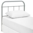 thumbnail image 4 of Modway Serena Metal Stainless Steel Adjustable Height Headboard, Twin, Gray, 4 of 5