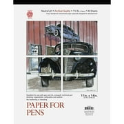 Pentalic Paper For Pens Pad - 11" x 14", 40 Sheets