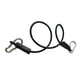 thumbnail image 2 of Cuerda elástica con mosquetón, correas de elásticas, cuerda elástica resistente de 16 pulgadas con gancho para carros de mano, maletero, carpa, DYNWAVEMX cuerda bungee con gancho, 2 of 8