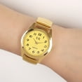 thumbnail image 1 of Reloj para hombre mayor con correa de aleación ajustable, reloj para hombre y mujer, reloj para pareja, reloj grande, digital, sencillo, informal, para estudiantes, para hombre, 1 of 5
