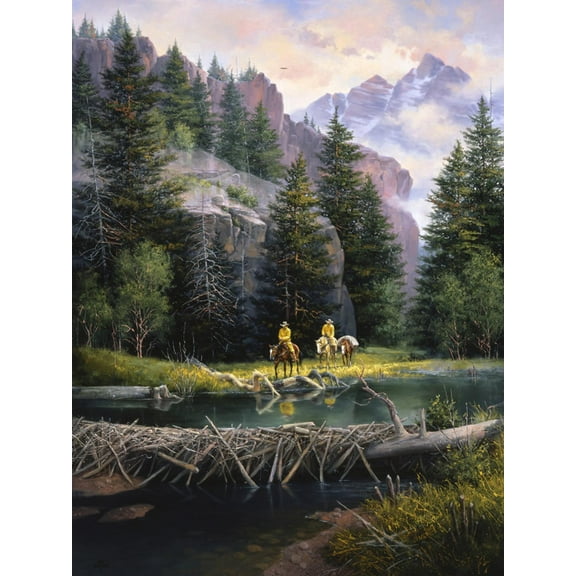 Art.com Cure of the Rockies Art Print by Jack Sorenson, 12" x 16"
