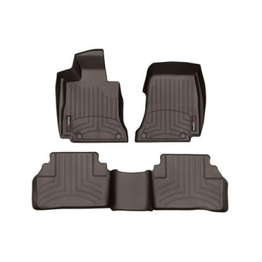 WeatherTech Custom Fit FloorLiners compatible with 471535-1-2 - 1st & 2nd Row Cocoa