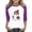 Z-23Purple, variant on Ruyang Pumpkin Shirts for Kids Girls Ghost Raglan 3/4 Sleeve T Shirt Round Neck Tee Tops Youth Teens Fall Halloween Clothes