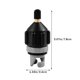 thumbnail image 5 of Yuarrent Adaptador de válvula de aire Accesorio de bote inflable profesional Repuestos Convertidor de bomba resistente al desgaste Componente de Type3 NO3 Yuarrent OD000582-01, 5 of 6