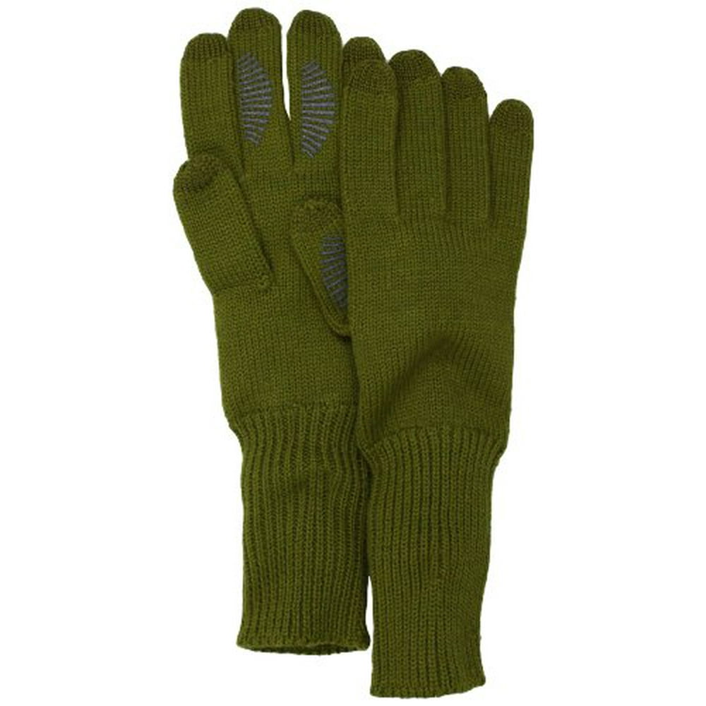 UR UR Women's Long Cuff Knit Glove, Military, One Size Walmart
