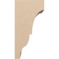 thumbnail image 3 of 11"W x 11"D x 22"H Wide Asheboro Rough Cedar Woodgrain TimberThane Corbel, Primed Tan, 3 of 6