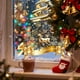 thumbnail image 5 of Pegatinas Navideñas para Ventanas | Calcomanías Navideñas Reutilizables y Removibles | Plástico Resistente Al Agua y a La Decoloración | Colores Dorado, Rojo y Morado | Fáciles de Aplicar, No Dañan E, 5 of 6