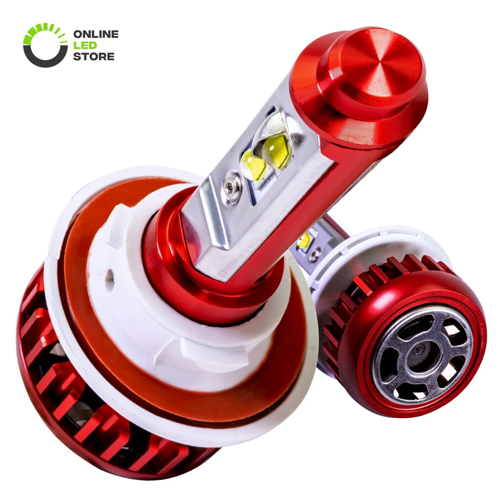 DuskFire RSeries H13 (9008) CREE LED Headlight Bulb [80W/7,600 Lumens