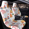 thumbnail image 2 of Zufioo Gnome Camping Print Car Seat Protectors, SUV, Truck, Van Seat Covers - Strap Design, High Elasticity and Dustproof, Car Interior Protectors Auto Parts-1, 2 of 9