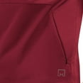 thumbnail image 3 of Men's MSX by Michael Strahan Burgundy Washington Commanders Relay Sleeveless Pullover Hoodie, 3 of 4