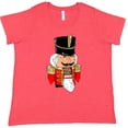 thumbnail image 3 of Inktastic Christmas Nutcracker in Red Women's Plus Size T-Shirt, 3 of 5