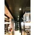 thumbnail image 3 of DuraClean Smooth Black Ceiling Tile - Box of 10, 3 of 4