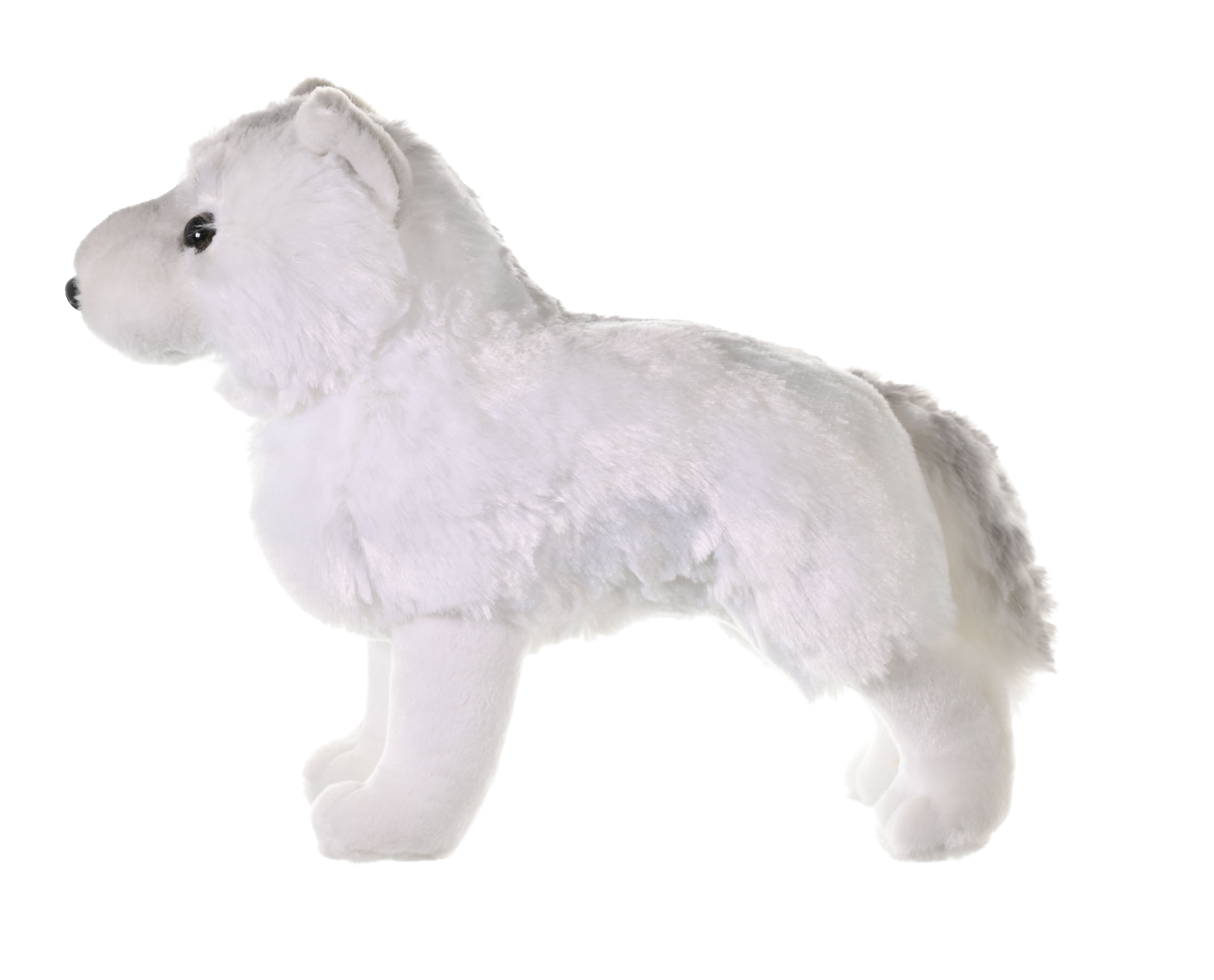 Wild Republic Arctic Wolf, Cuddlekins, Stuffed Animal, Plush Toy, Gifts for Kids, 12 Inches
