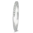 thumbnail image 2 of SZUL Women's 1/5 Carat TW Diamond Wedding Band in 14K White Gold  (J-K-L Color, I2-I3 Clarity), 2 of 3