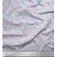 thumbnail image 1 of Soimoi Moss Georgette Fabric Flower Artistic Print Sewing Fabric Yard 42 Inch Wide, 1 of 3
