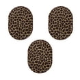 thumbnail image 1 of Furnish My Place Giraffe Tall Order Area Rug, Animal Print Area Rug, Pet-Friendly Rug, Baby Nursery Mat, Indoor Area Rug, Perfect for Living Room, Playroom, 2' x 3' Oval - Set of 3, 1 of 5