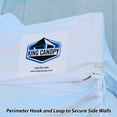 thumbnail image 3 of King Canopy Universal 10 ft x 20 ft Instant Pop-up Tent BLUE 500 Denier Polyester Cover, 3 of 4