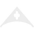 thumbnail image 2 of Ekena Millwork 48"W x 28"H x 1"P (14/12) Pitch Turner Architectural Grade PVC Gable Pediment, 2 of 5