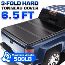 6.5FT FRP Hard Tri-Fold Tonneau Cover Truck Bed for 2014-2021 Toyota Tundra