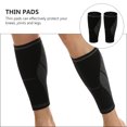 thumbnail image 3 of EeaseCA 2pcs Practical Lower Leg Sleeve Brace Support Sports Protection Pad (Black), 3 of 8