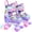 Purple, variant on Unicorn Roller Skates for Girls Kids Toddler Ages 2-4 5-8 8-12,Adjustable Roller Skates W/ LED Light-Up Wheels for Outdoor Beginner Gifts