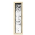 thumbnail image 2 of ArtToFrames 5" x 24" Silver with Black Lip Picture Frame, 5x24 inch Multi Wood Poster Frame (WOM-5193),  Pack, 2 of 7