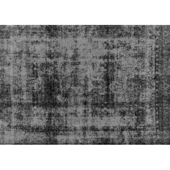 Ahgly Company Indoor Rectangle Persian Gray Bohemian Area Rugs, 2' x 4'