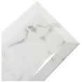 thumbnail image 3 of SomerTile 3" x 6" Carra Carrara Glossy Metro Ceramic Wall Tile (44 Tiles/ 6.03 sqft.), 3 of 7