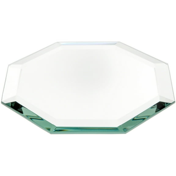 Plymor 5" Octagon, 5mm Thick Beveled Glass Mirror