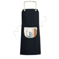 thumbnail image 1 of China Architecture TV Tower Landmark Pattern Apron Bib Sarong Cooking Baking Kitchen Pocket Pinafore, 1 of 3