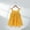 Yellow, variant on Children's Solid Color Sleeveless Tank Dress Summer Casual Comfortable Dress, Breathable Lightweight Playwear Outfits for Girls,Fashionable A-Line Sundress(Yellow,3 Years)