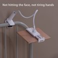 thumbnail image 4 of Visland Cell Phone Holder 360-degree Rotation Tablet Support Lazy Bedside Bracket Stable Phone Clamp Stand Neck Fatigue Relief Flexible Desktop Phone Holder, 4 of 8