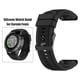 thumbnail image 2 of Correa de reloj de silicona de 26 mm para Garmin Fenix ​​6X/5X/5X Plus/3 (negro) WDOplteas  Para estrenar, 2 of 6