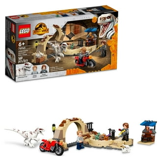 LEGO Jurassic World Baryonyx Face-Off: Dinosaur Truck Toy Treasure
