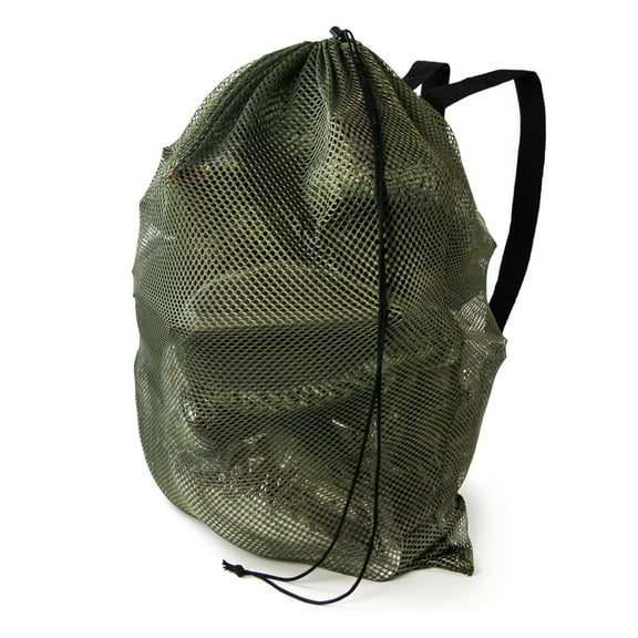 GUGULUZA Duck Mesh Decoys Bag, Pigeon/Goose/Turkey Carry Storage Backpack for Hunting (Green)