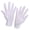 Adult L, variant on Classical White Gloves for Performances, Business Meetings, and Speeches Restaurant Waiter Waitress Spandex