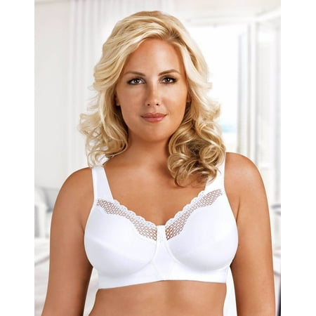 

Exquisite Form Fully® Cotton Soft Cup Wirefree Bra With Lace - Style 5100535