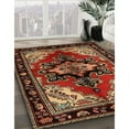 thumbnail image 2 of Ahgly Company Indoor Rectangle Traditional Maroon Red Persian Area Rugs, 5' x 8', 2 of 6