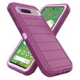 thumbnail image 3 of Asuwish Compatible with Google Pixel 7 5G Phone Case Hybrid Rugged Shockproof Hard Protective Drop Proof Full Body Heavy Duty Mobile Cell Cover for Pixel7 Pixle Seven 6.3 inchWomen Men Purple, 3 of 7