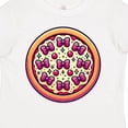 thumbnail image 4 of Inktastic Coquette Bow Funny Pizza Girls Toddler T-Shirt, 4 of 5